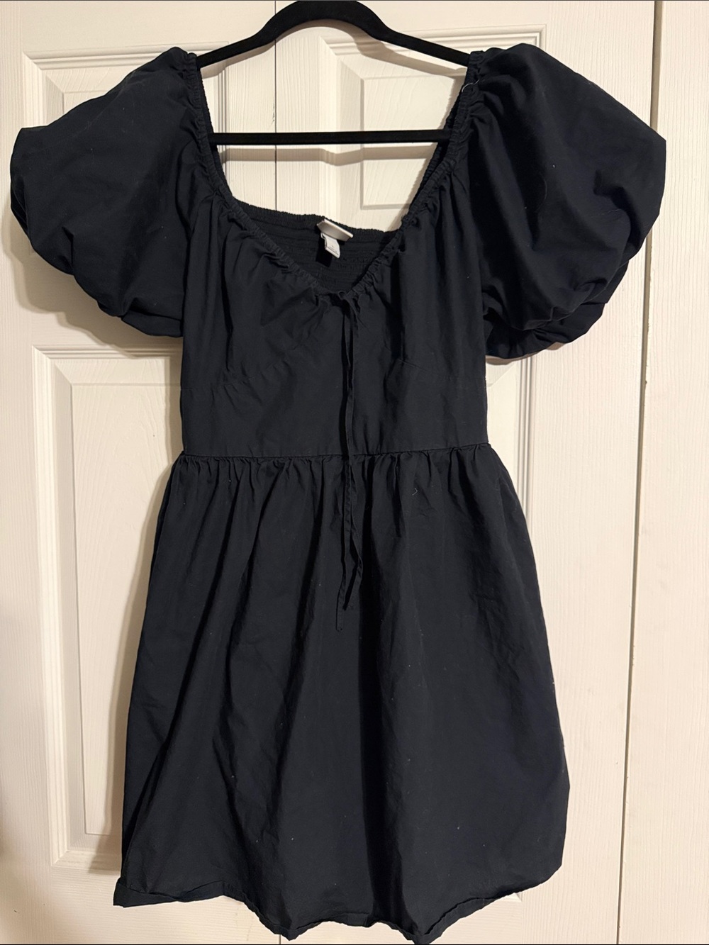 casual black dress